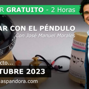 4 Octubre 2023 | Taller Gratuito: SANAR CON EL PÉNDULO – Jose Manuel Morales